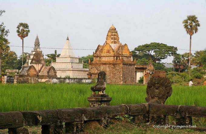 Arrival at the site of Banteay Prei Nokor, Kampong Cham - Cambodia
