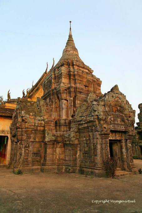 One of Wat Nokor gopuras, Kampong Cham - Cambodia
