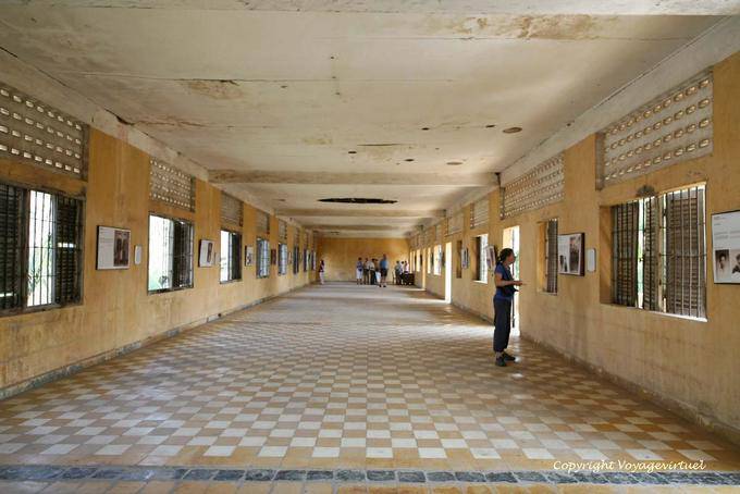 Town detention room on the 2nd floor (Room D), Tuol Sleng, Phnom Penh - Cambodia