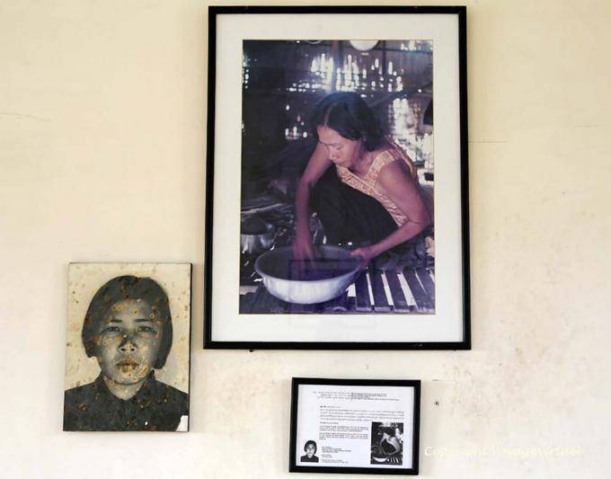 Guardian (or victim?) Genocide survivor, Tuol Sleng, Phnom Penh - Cambodia
