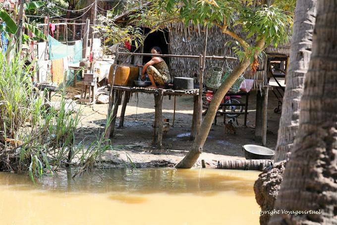 Gesture of daily life, Siem Reap - Cambodia