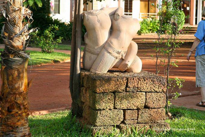 Antique reproduction Khmer, Siem Reap - Cambodia