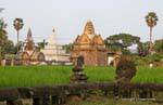 Arrival at the site of Banteay Prei Nokor, Kampong Cham, Cambodia.