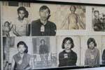 At the release of the S-21 camp, there were seven survivors, Genocide Museum, Phnom Penh, Cambodia.
