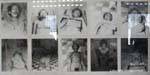 Tortured photographs, museum Khmer genocide, Phnom Penh, Cambodia.