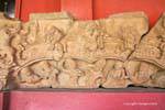 Carved frieze, National Museum, Phnom Penh, Cambodia.