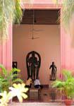 Sculpture of Vishnu with these 8 weapons, Museum Phnom Penh, Cambodia.