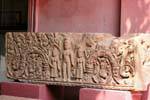 Lintel Baphuon style from Kampong Thom, Phnom Penh Museum, Cambodia.