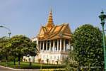 Pavilion Chanchhaya side view of the Royal Palace, Phnom Penh, Cambodia.