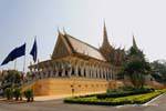 Preah Thineang Dheva Vinnichay or Throne Room, Royal Palace, Phnom Penh, Cambodia.