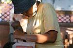 Stone Seamstress, Siem Reap, Cambodia.
