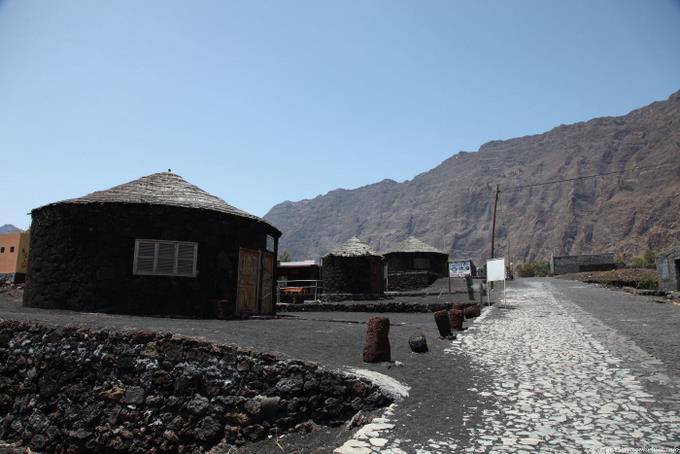 Fogo Chã das Caldeiras, traditional housing - Cape Verde