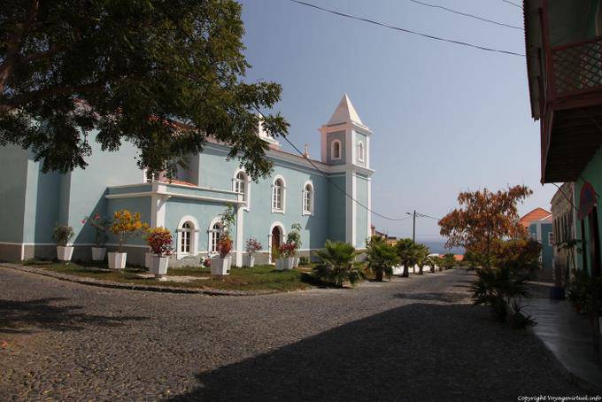 Fogo church Matriz, São Filipe - Cape Verde