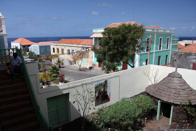 Fogo, São Filipe, look from the museum - Cape Verde