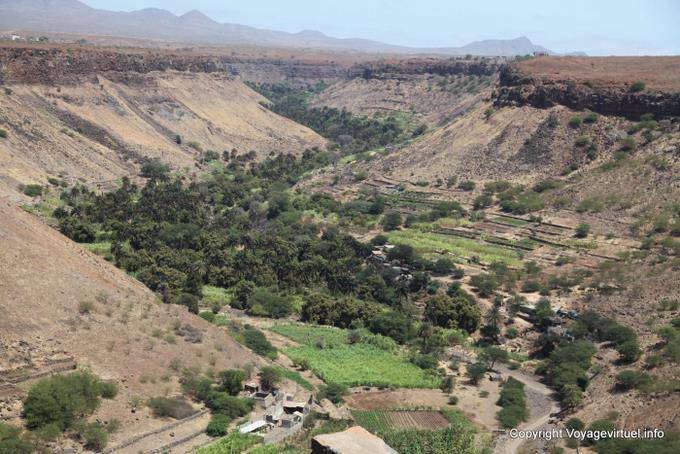 Santiago, Cidade Velha, landscape from Fortaleza Real de San Felipe - Cape Verde