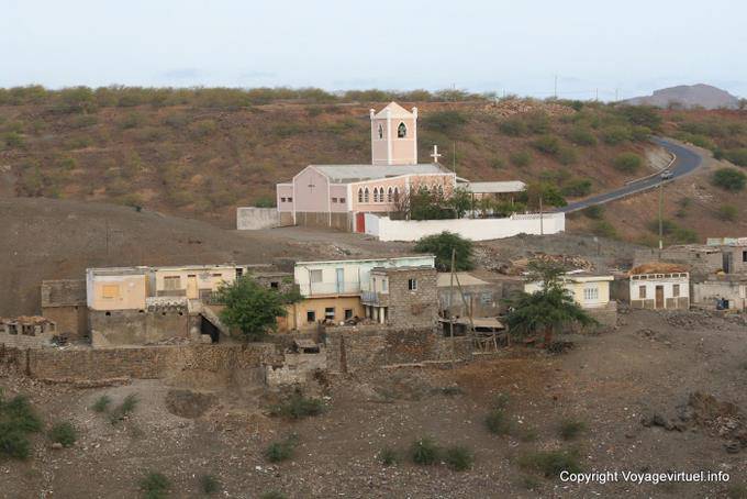 Santiago church in the middle of nowhere - Cape Verde