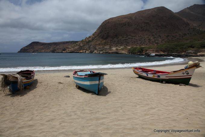 Santiago, Tarrafal fishing boats - Cape Verde
