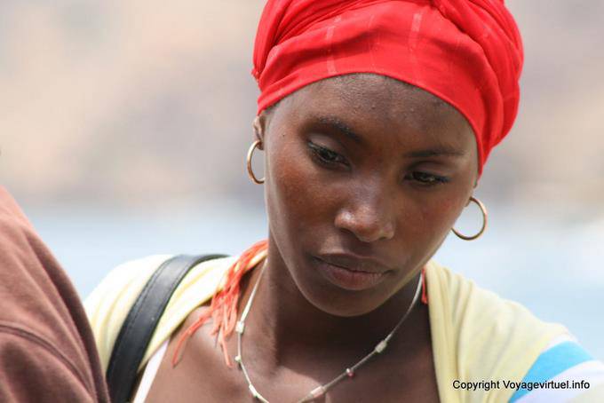 Santiago, Tarrafal, beauty with Ear Loops - Cape Verde