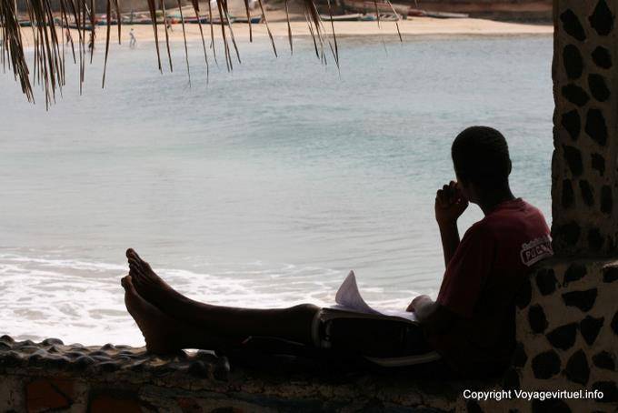 Santiago, Tarrafal, thinker student - Cape Verde