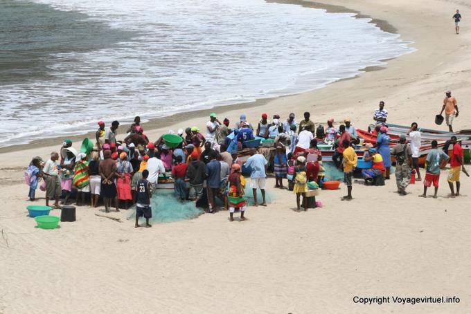 Santiago, Tarrafal, fishing back - Cape Verde