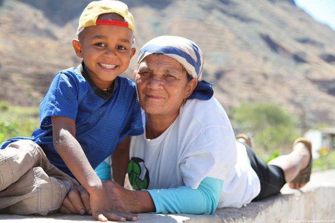 Santo Antão, Cha de Igreja, the child's eyes - Cape Verde