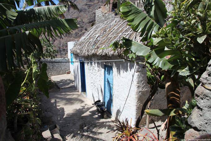 Santo Antão, Cha de Igreja, traditional house - Cape Verde