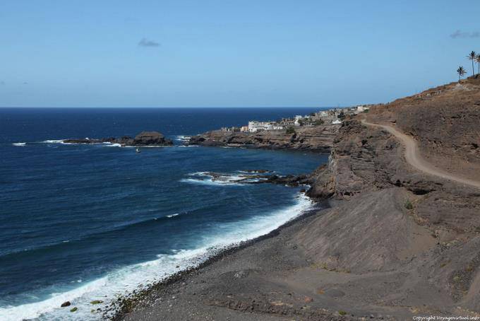 Santo Antão, Cruzinhas Garca, panorama - Cape Verde