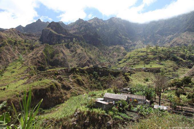 Santo Antão, Paúl, volcanic landscape - Cape Verde
