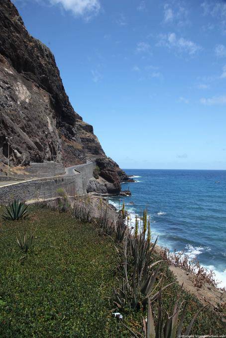 Santo Antão, Paúl, coastal road - Cape Verde