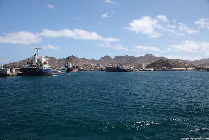 São Vicente, Mindelo bay, commercial port - Cape Verde