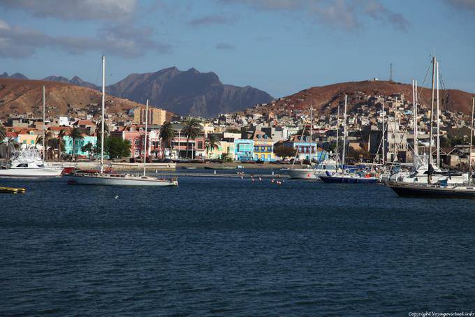 São Vicente, Mindelo, general view of the city - Cape Verde