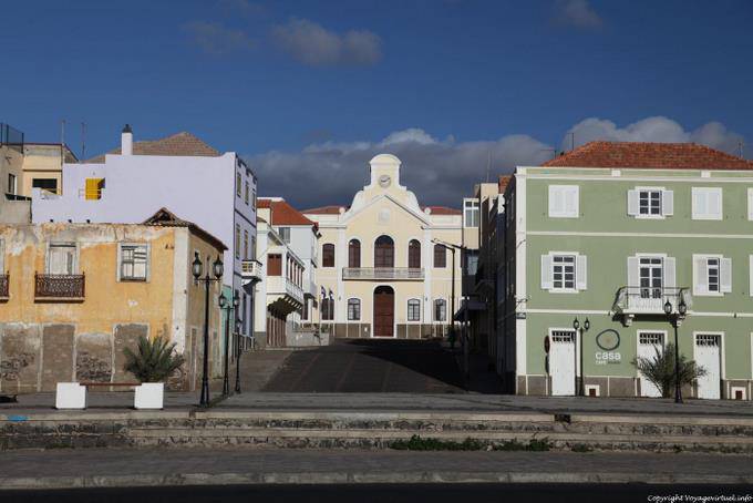 São Vicente, praca Aurelio Goncalves, official building, Mindelo - Cape Verde