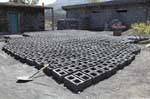 Fogo, Chã das Caldeiras, concrete blocks factory, Cape Verde.