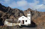 Santo Antão, boca Ambas Caibros, postmodern church, Cape Verde.