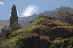 View more closely, Santo Antão, Lombo Pico Xoxo, Cape Verde.