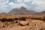 São Vicente, Calhau, mountainous erosion, Cape Verde.