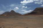 São Vicente, Calhau, landscape cowboy, Cape Verde.