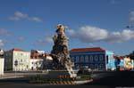 São Vicente, praca Aurelio Goncalves monument, Mindelo, Cape Verde.