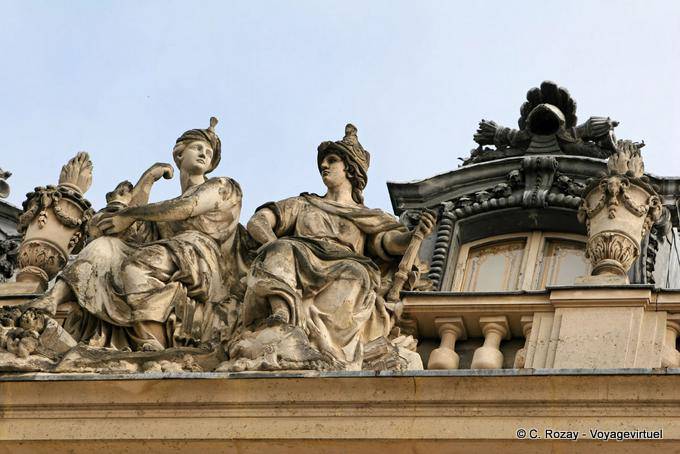 Allegory sculpture of Asia, Versailles