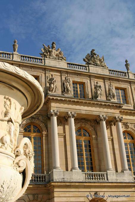 Palace of Versailles, Exteriors