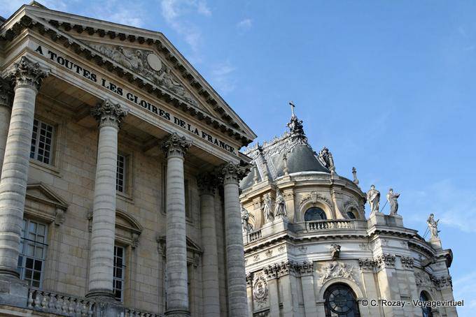 To all the glories of France, Versailles