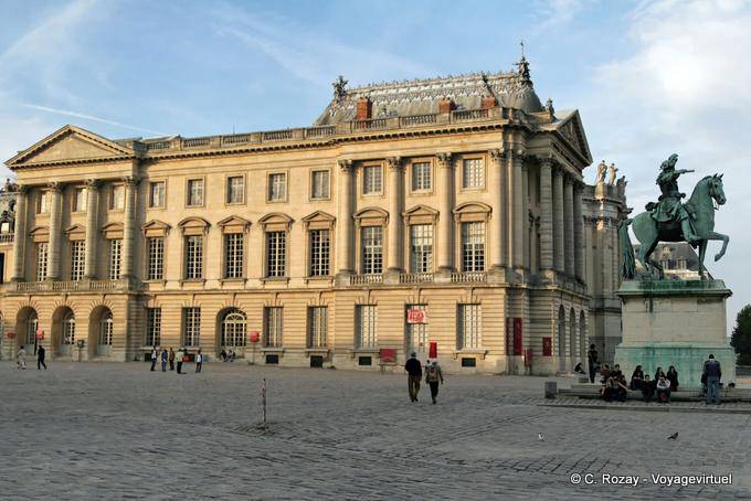 Gabriel wing, Versailles