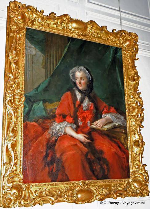Portrait of the Queen of Prevost after Nattier, Versailles