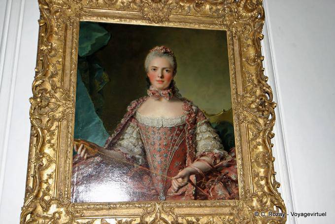 Madame Adelaide de France tying knots, Versailles