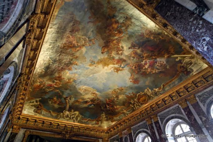 Ceiling of the Hercules Salon, Versailles