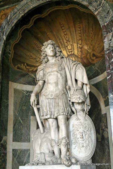 Statue of Venus Salon, King's Apartment, Versailles
