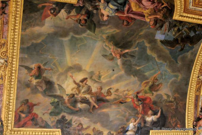 Hall of Mirrors, taking the city and the citadel of Ghent, Versailles