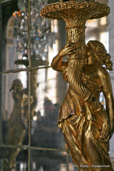 Statuary of the Hall of Mirrors, Versailles