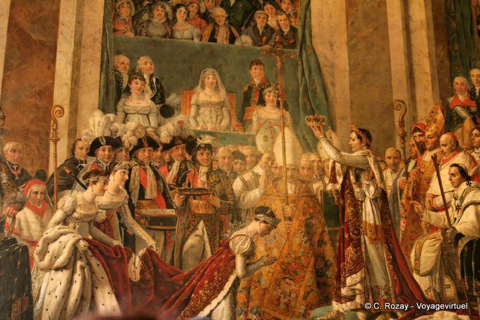 Hall of Sacre Coronation of the Empress at Notre Dame de Paris, Versailles