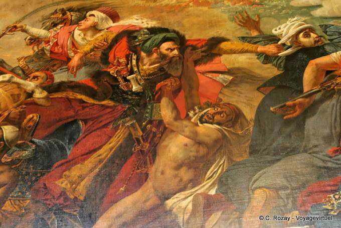 Hall of Sacre, Antoine-Jean Gros, Battle of Aboukir, Versailles